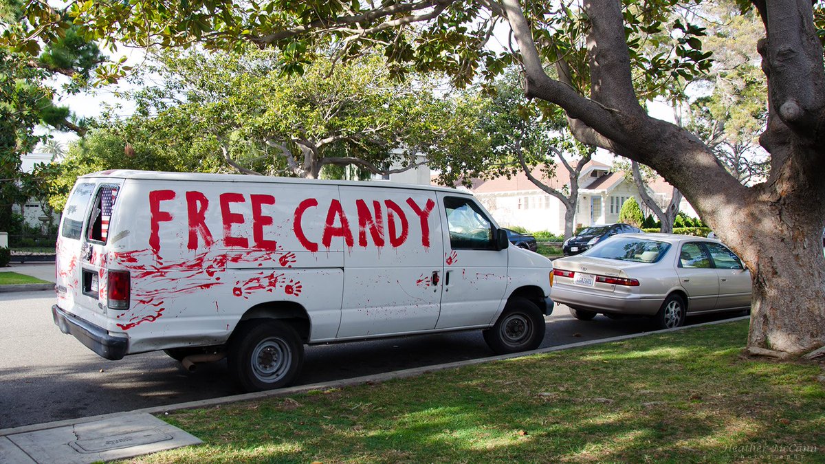 Free Candy #travel #photography #SantaMonica #California #whitevan