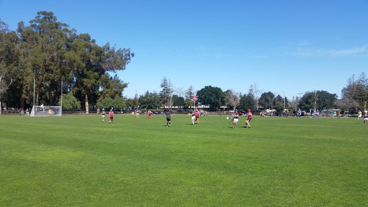 <a href="/StanfordHurling/">Stanford Hurling</a> v <a href="/CalHurlingClub/">Cal Hurling Club</a> on a glorious sunny morning #SunShineHurling