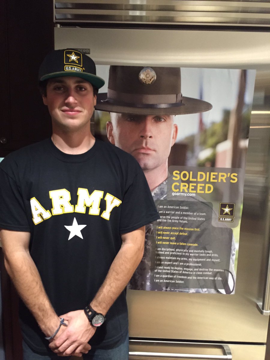 Thank you <a href="/Donald_Wagner/">Donald P. Wagner</a> for the amazing letter of support for my son <a href="/GabeSalmon/">gabe salmon</a> as he leaves for the US Army!