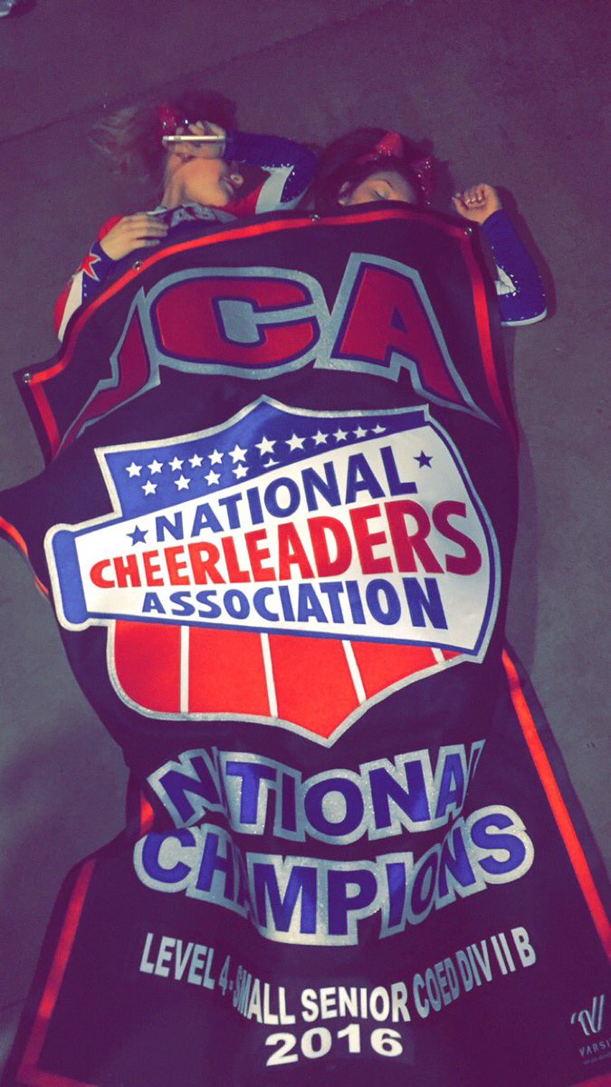 sydneyymunizz's tweet photo. NCA champs and it feels so good❤️😍 #NCAnationals #TheWorkIsWorthIt https://t.co/0TIO4Gv5kj