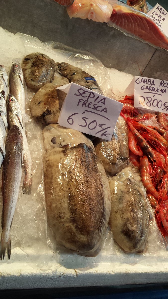 Visited Spain this week,found a local fish market,great inspiration for our #popuprestaurant next Saturday
