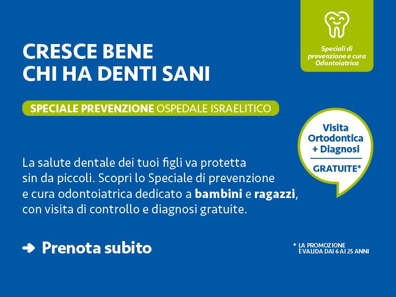 Visita odontoiatrica e diagnosi gratuita per bambini e ragazzi. Chiama il nostro CUP. #dentisani #health #Salute