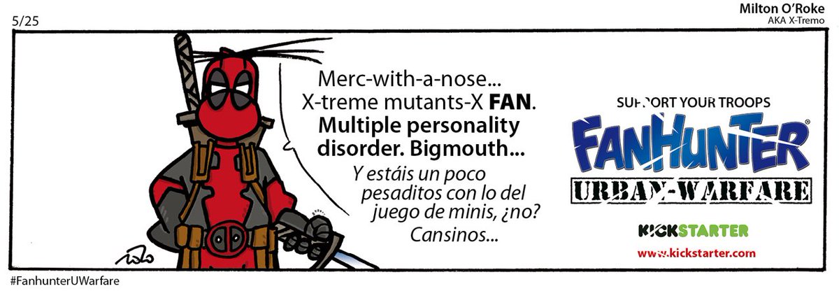 Carnevale_CAST's tweet photo. 5/25
A merc with a nose...
#FanhunterUWarfare @kickstarter

https://t.co/VRq7TAJ55B
@celspinol @Carnevale_ENG https://t.co/Vq58Wkn1h0