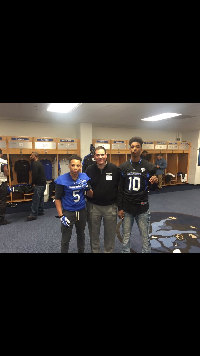 Had a great time at The University Of Buffalo 🔵⚪️‼️#HORNSUP @THEYLOVEDRE__ @CoachJustinPHS