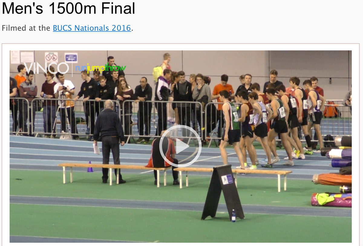 VincoSport's tweet photo. #BUCSNationals #BUCSIndoors @BUCSsport Men's 1,500m Final: https://t.co/5mWxaXBgvL https://t.co/AvWmJsGM0h