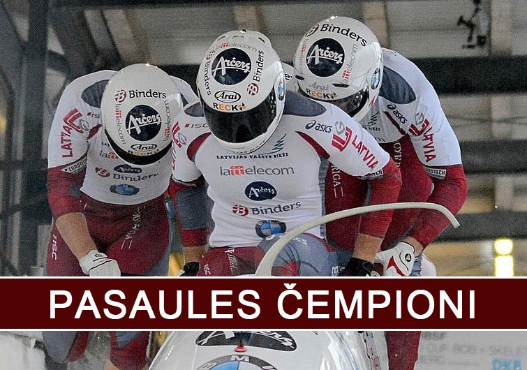 PASAULES ČEMPIONI!
Sezonas svarīgākais starts!
Izcila 2.sacensību diena un no 7. v. izrautas ZELTA medaļas!
Malači!