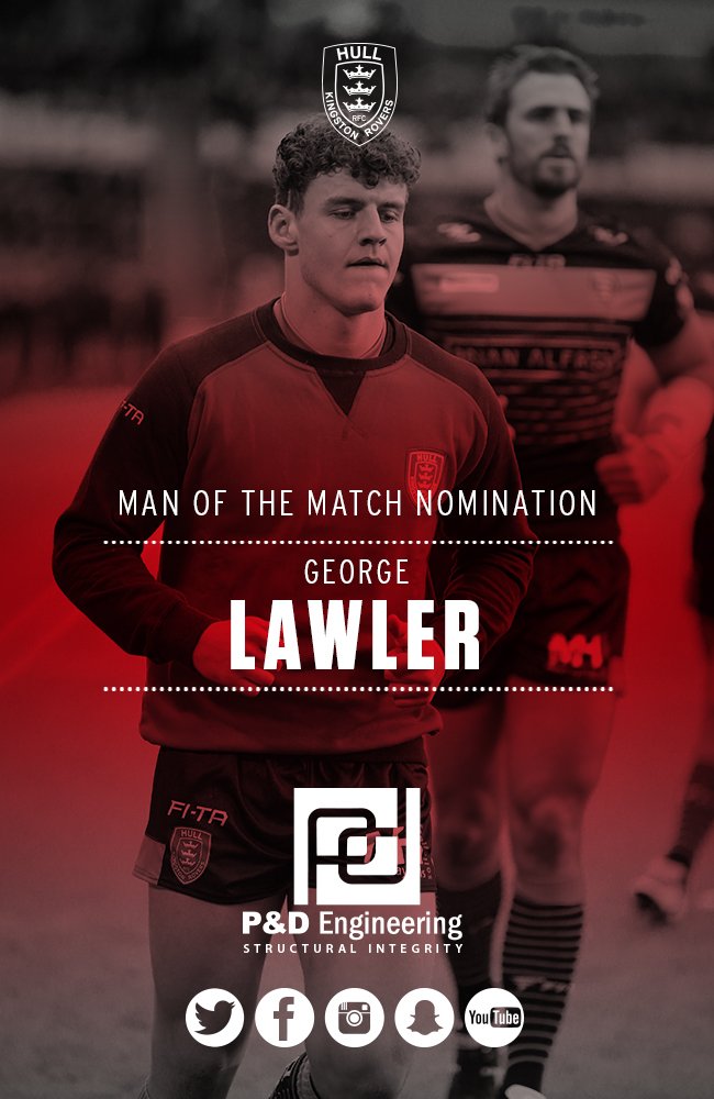 hullkrofficial's tweet photo. Retweet to nominate your P&amp;D Engineering Man of the Match https://t.co/Cc1qL0TOvc