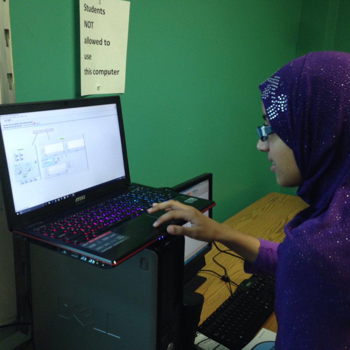 DarunnoorAcadem's tweet image. DNA Robotics team working with @GaTechMSA mentors. Thank you MSA