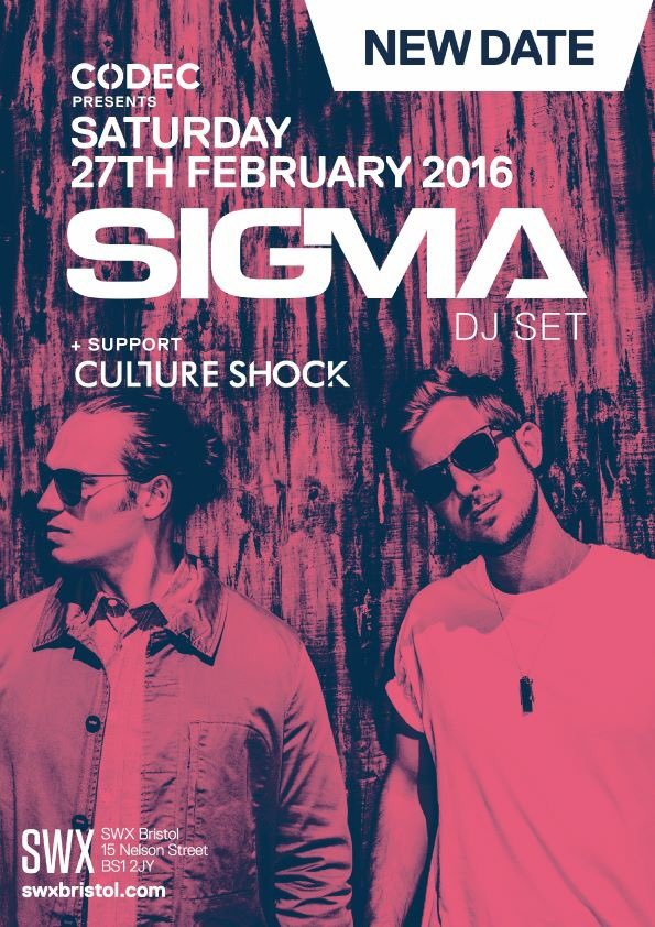 ---COMPETITION TIME ---

Retweet for a chance to win free entry to <a href="/sigmahq/">SIGMA</a> this Saturday @ #CODEC 💯💯💯