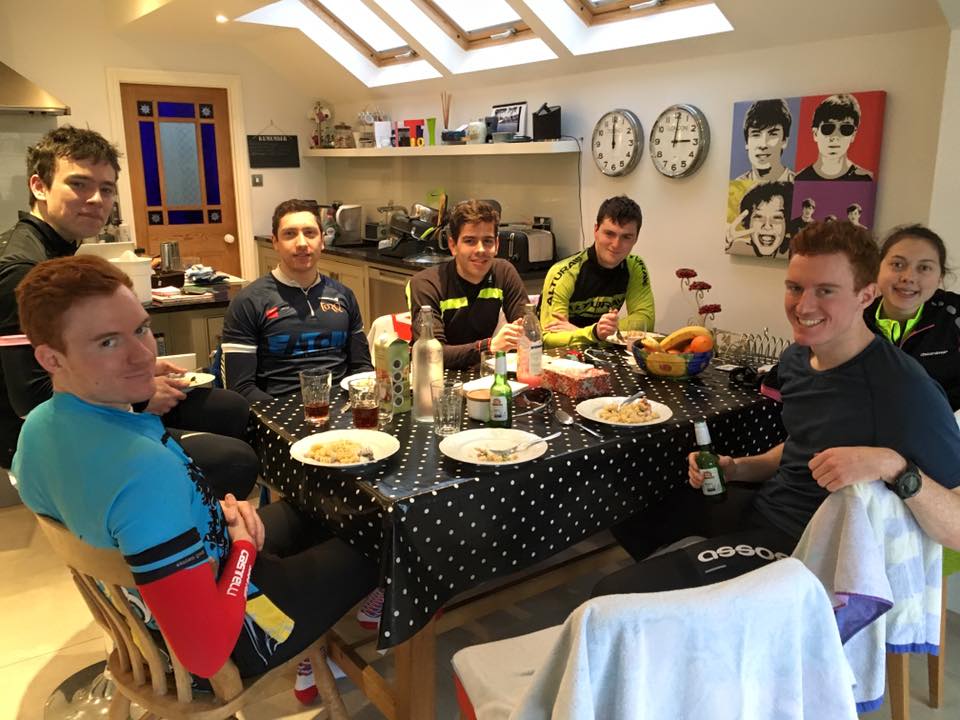 ImperialTriath's tweet photo. Post Surrey Hill 100K bike ride pasta #hills #cycling https://t.co/z4jDRYL1nF