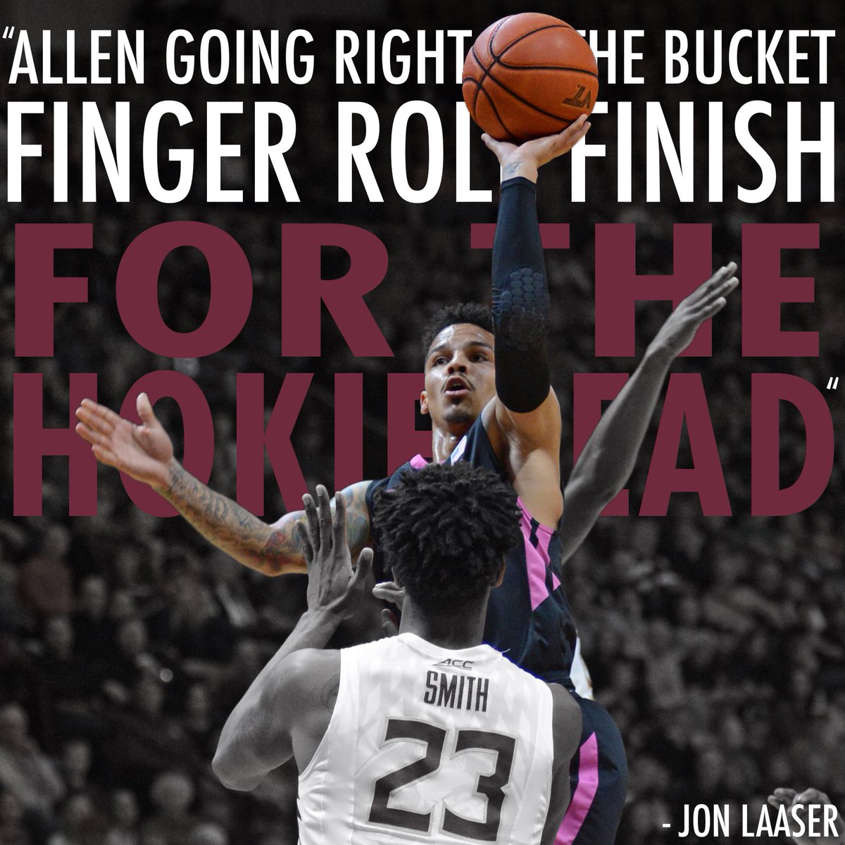 HokiesMBB's tweet photo. Listen to the #CallsOfTheGame from yesterday's win over FSU here ⤵️
https://t.co/XJBfBPkZMZ
#getBETTER https://t.co/dI6xoSY58B