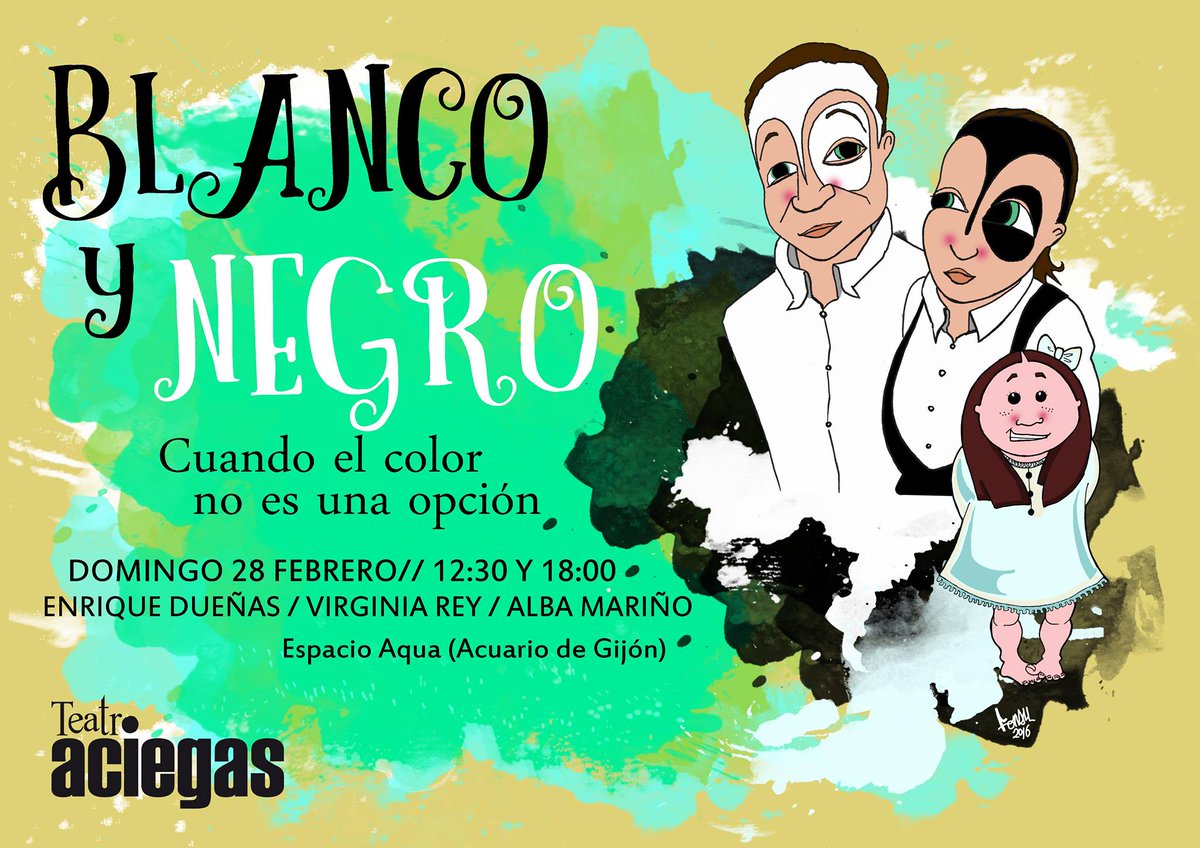¡Nuevo CuentaCuentos! 28 de febrero 12:30 h. y 18:00 h. en <a href="/EspacioAqua/">Espacio Aqua</a> el #teatro del #AcuarioDeGijón