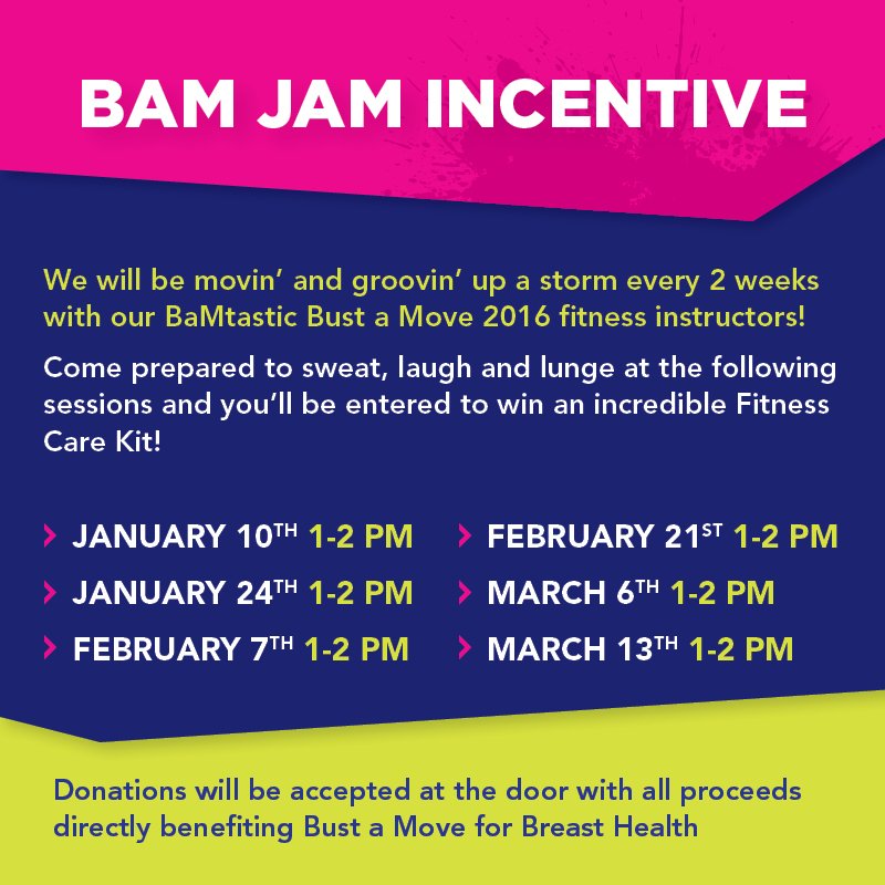 Don't forget to grab some bosom buddies &amp; come sweat it out at the BaM Jam at 1pm today <a href="/BlitzEdmonton/">Blitz Conditioning</a>: 10575 115 St