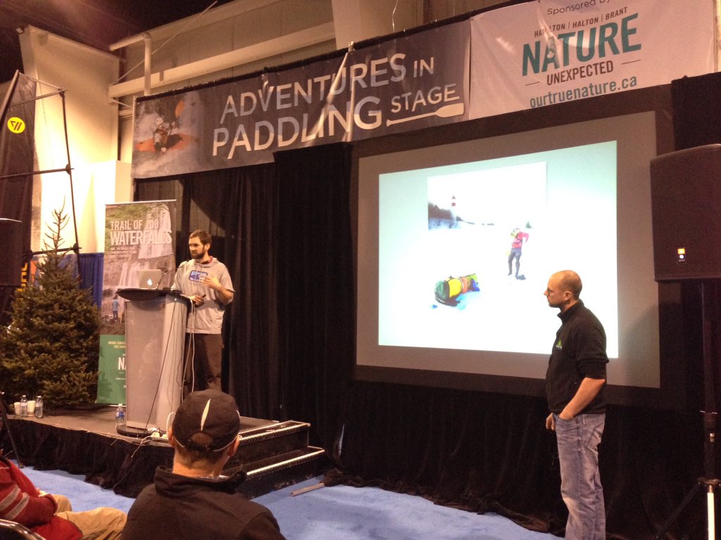 ExplorersTread's tweet image. Happening right now! #OutdoorAdventureShow
