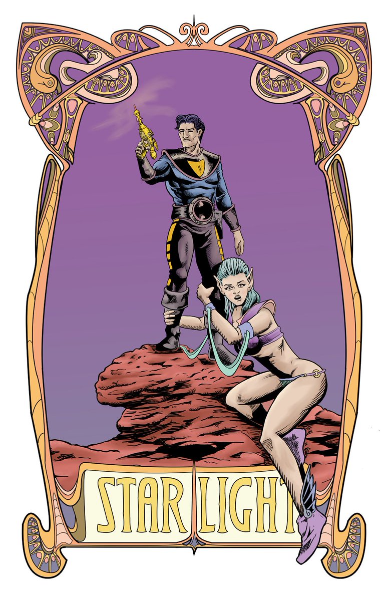 ChrisConnelly16's tweet photo. @mrmarkmillar a wee Starlight cover, Mucha inspired #starlight https://t.co/rrs8BSZdfV