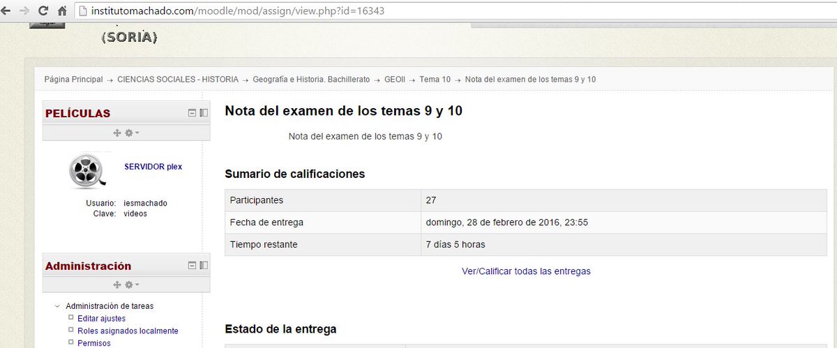 lc_pastor's tweet photo. #BA2D Vuestras calificaciones de Geografía Agraria ya en Aula Virtual Moodle. #EdPública https://t.co/Y9o7CfjdpT https://t.co/BzoQy2U4ZC