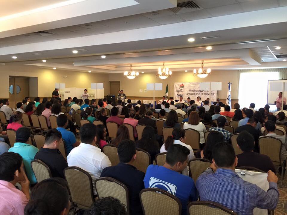 EverardoPadilla's tweet image. Seguimos celebrando los #29añosAJ con la Primera Asamblea Estatal de @AccionJuvenil en Baja California Sur.