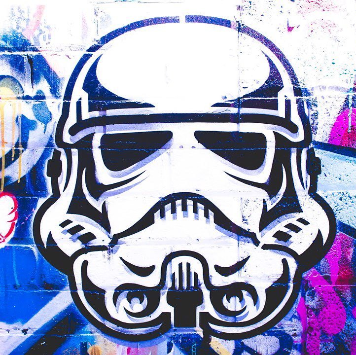 StArtEverywhere's tweet image. Let&apos;s see what this week brings, shall we? #blenderlane #stormtrooper #streetart #graffiti #graffitiart #melbourne …