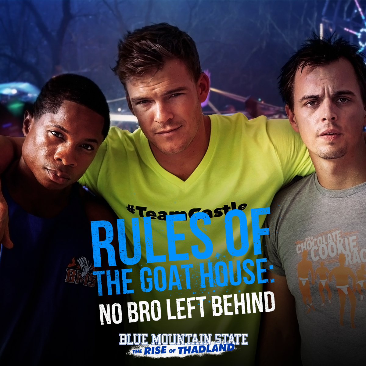 BlueMtState's tweet image. Bros before Sloots. #BMSMovie. On iTunes.