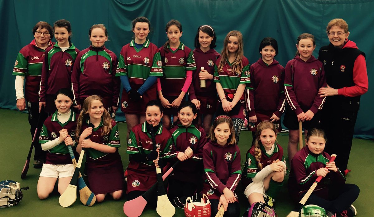 EoghanRua's tweet photo. U12 camogie team in action today @ Magherafelt. Great stuff, good dayโs craic #ERLegends #StraightOuttaColeraine https://t.co/4mId5PlRJa