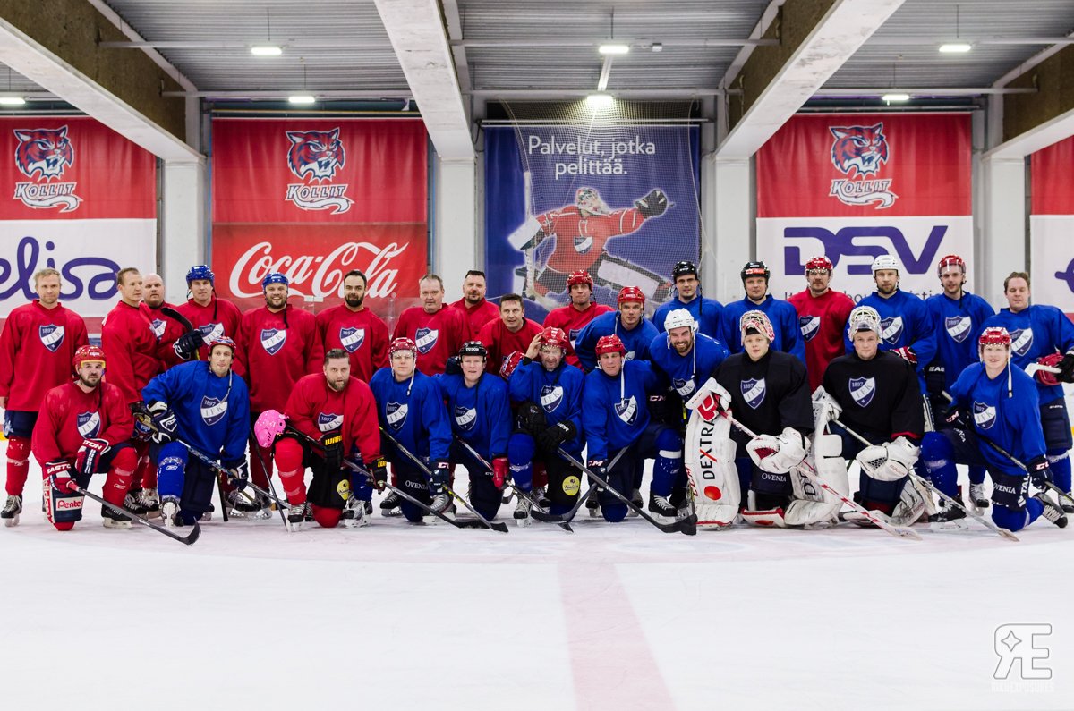 r1kuexposures's tweet photo. "Ketä meitä nyt oli? Peltonen, Hude, Ramu, Kortelainen, Muuli ja muutama muu kova Kolli!" 
#KollitAlumniNight #HIFK https://t.co/FXTMHokExA