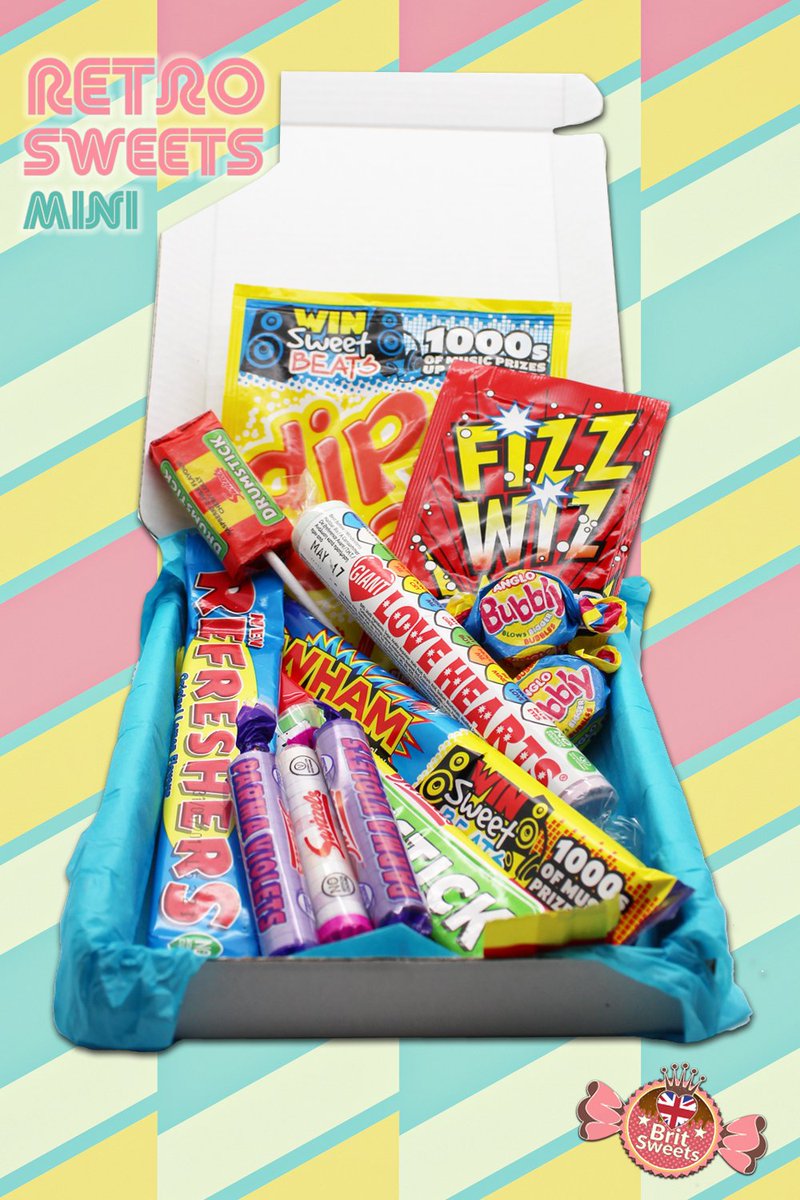 Fancy a trip back to your childhood?
Get our Mini #Retro Sweet box here: buff.ly/1RVtBqo