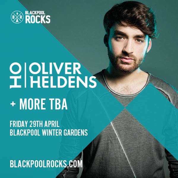 OliverHeldens's tweet image. .@Blackpool_Rocks I’m coming for you! Friday April 29 😀 Tickets on sale tomorrow &amp;gt; BlackpoolRocks.com