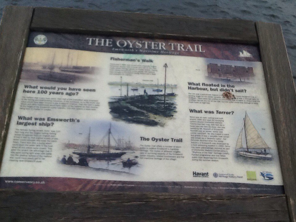 We spent a lovely day with Mary at Emsworth...