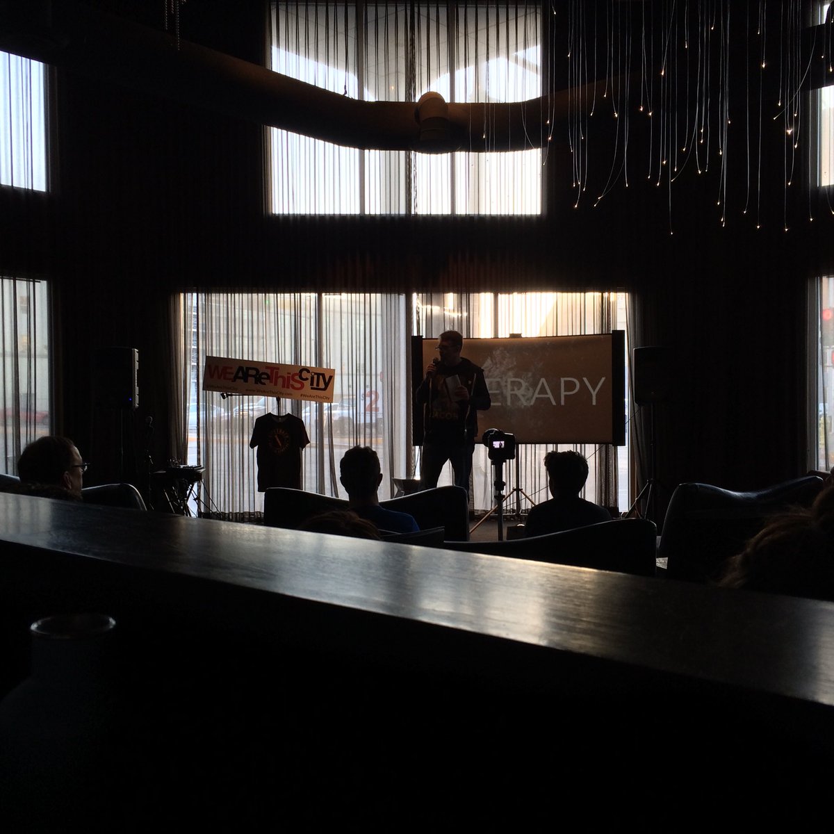 jkassemi's tweet photo. "Don't just like those stories, share them... make your community richer" @ewhitmore killing it at elevated soapbox. https://t.co/J2ys3IvkWs