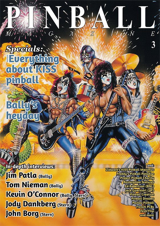 PinballMagazine's tweet photo. I wanna rock & roll all nite and play #pinball every day: #PinballMagazine No.3! https://t.co/kGd43J7th1 #kissonline https://t.co/bHeEA3TgrR