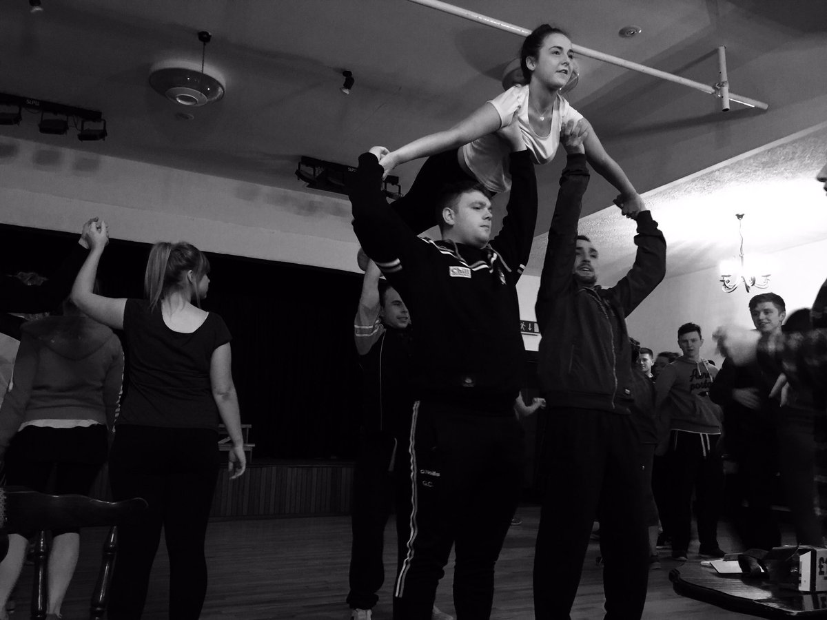 RostrevorGAA's tweet photo. Flying high at the Strictly group dance practice this evening #notsostrictly ⚫️🔴💃🏻 @GarethCaulfield @gerardfitz2 https://t.co/ngJ8uj7WYC