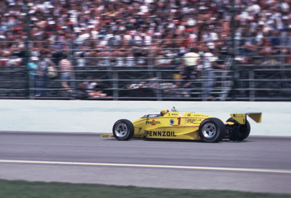 CmeCUApp's tweet photo. Happy Birthday #RogerPenske. Images from 1984 Indy 500. #RickMears would win for @Team_Penske.  Images, our archive. https://t.co/0FfuQXATzQ