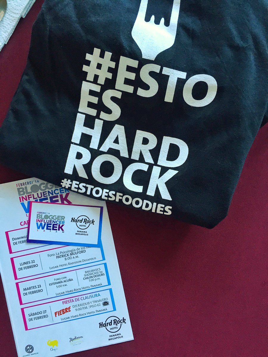 ElTrinchecom's tweet photo. Competencia #estoesfoodies #estoeshardrock #BloggerWeekPanama #panamá #hardrockhotel https://t.co/W0Ld1N8TxB