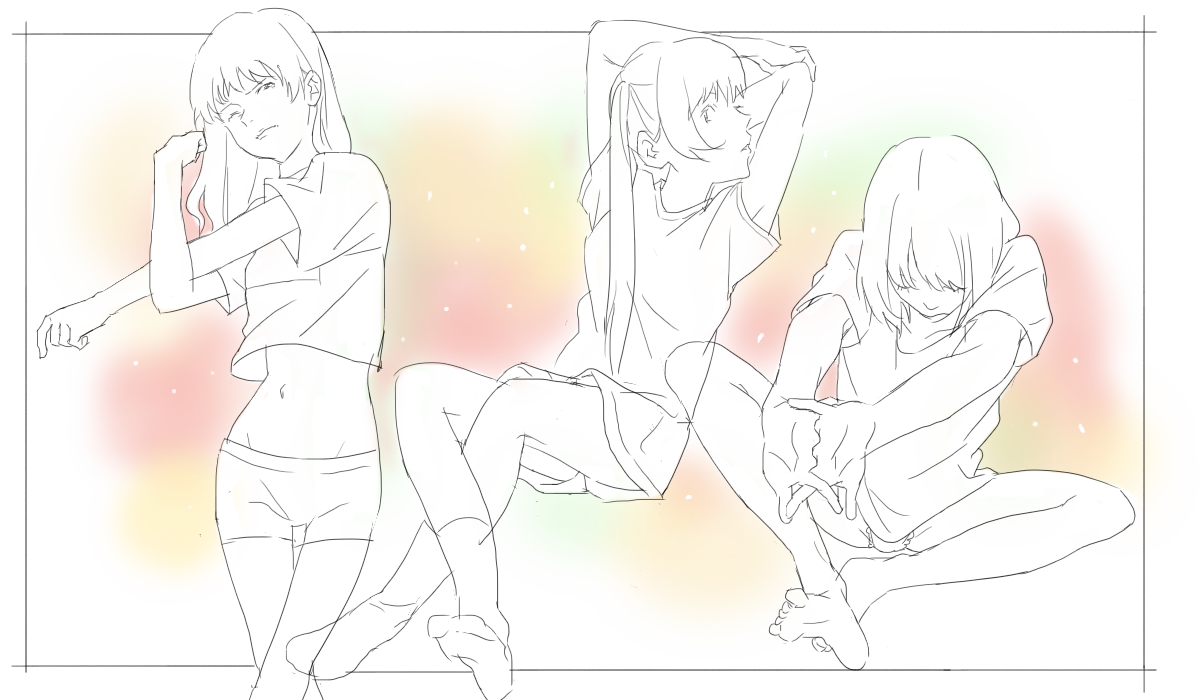 ストレッチっぽいの色々 