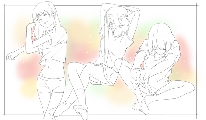 ストレッチっぽいの色々 