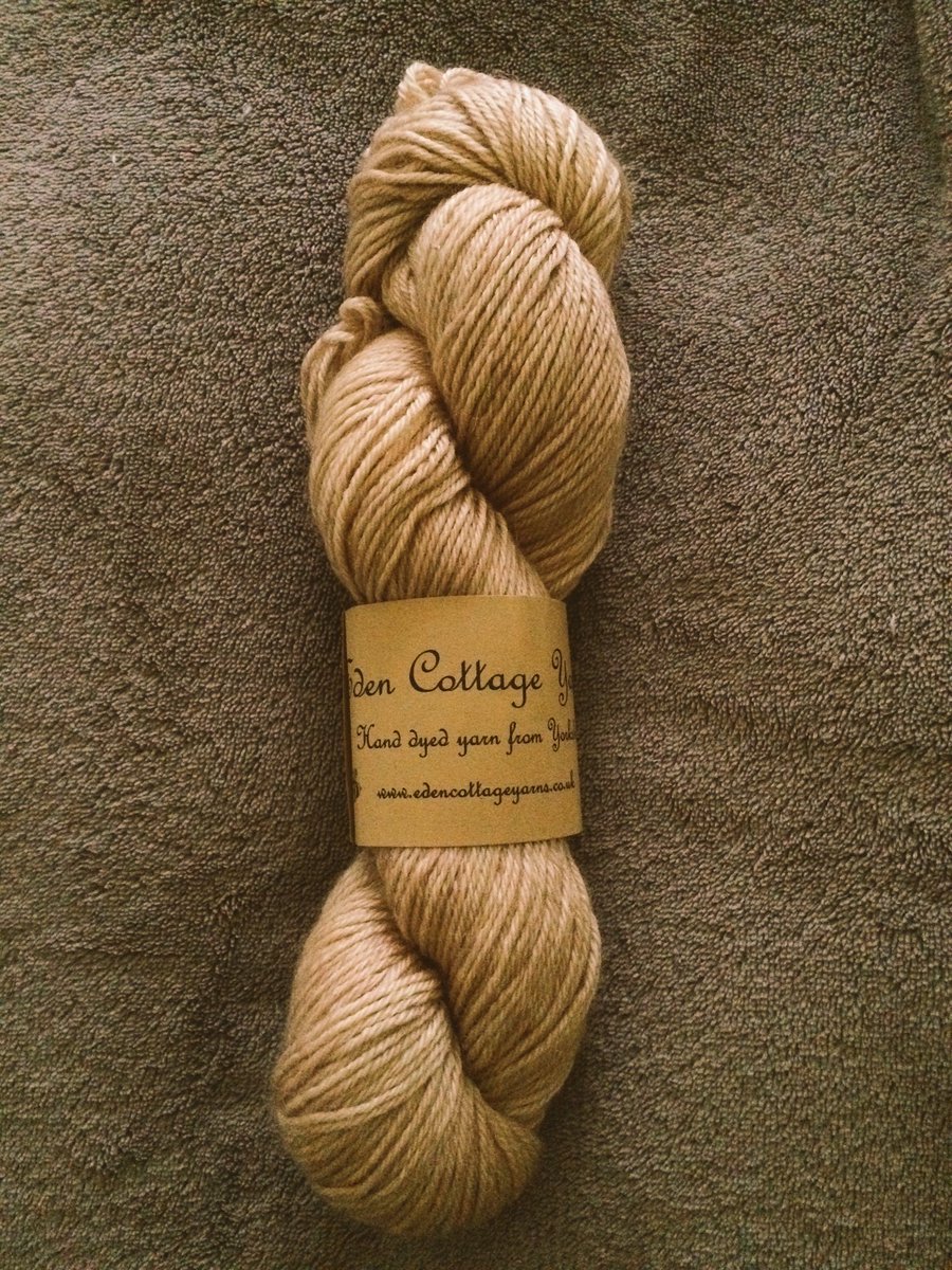 Moe: Finally found the Bluefaced Leicester #wool we bought in #Scotland. That's a goodlookin' sheep <a href="/EdenCottage/">Victoria ECY</a>