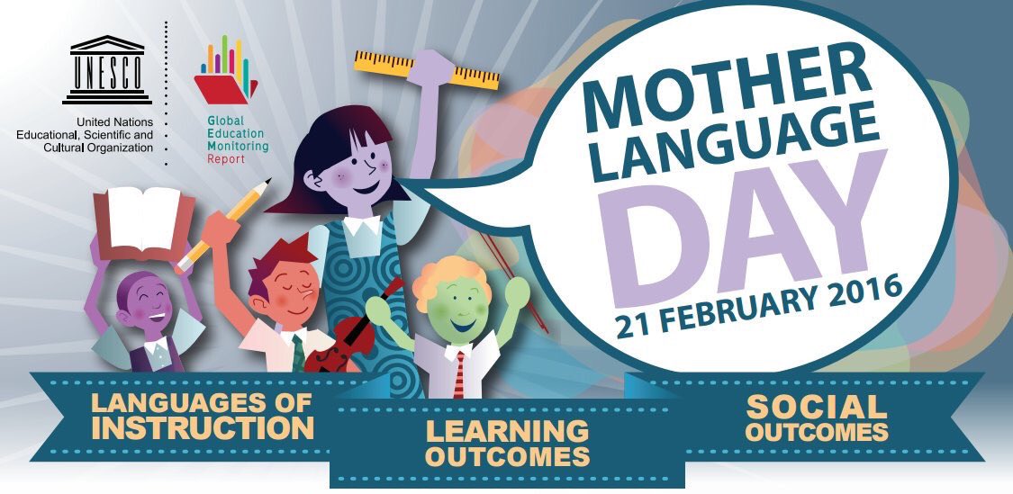 It's #MotherLanguageDay! <a href="/UNESCO/">UNESCO 🏛️ #Education #Sciences #Culture 🇺🇳</a> calls for quality education + more j.mp/20CD6LG #GlobalGoals