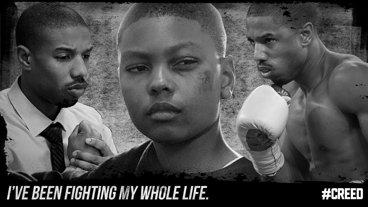 creedmovie's tweet photo. It's in his blood to be a fighter. #CREED https://t.co/3MOJVrdPcP