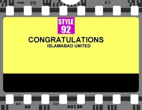 STYLE92official's tweet photo. @IsbUnited #IslamabadUnited #DamaDamMast @STYLE92official @thePSLt20 #TeamPakistan PakistanSuperLeague https://t.co/BkmswUDGut