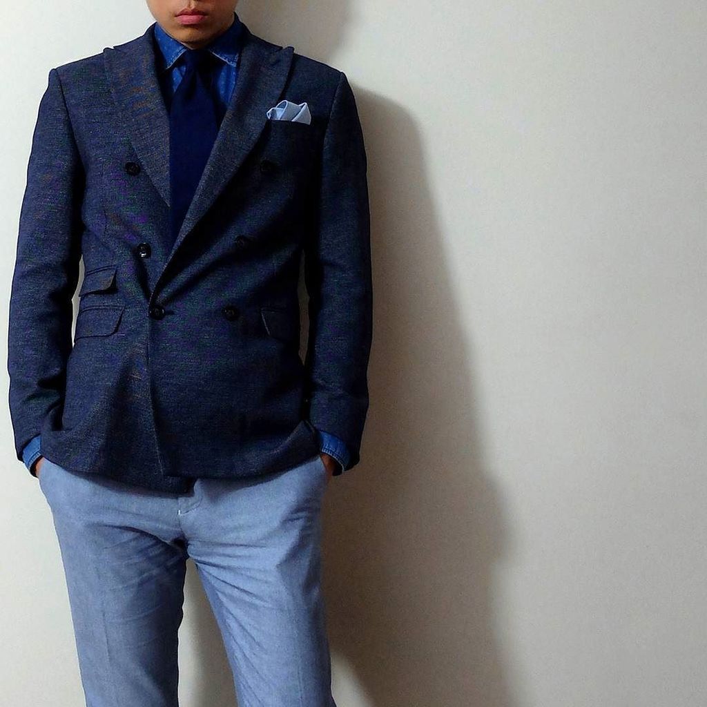 clino_ch's tweet photo. Unused; repurposed II.
#sartorial #style #mystyle #menswear #tailored #blue #indigo #monochrome #6on1 #doublebreas… https://t.co/1vSZvT1DJR