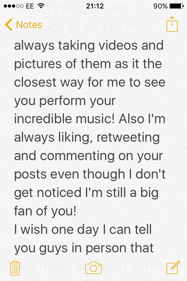 chloeoreton's tweet photo. Please can you read this @TheVampsband it would mean the world to me if you did!x https://t.co/krR31MhmFz