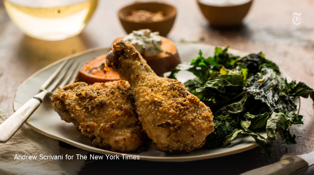 nytimes's tweet image. This is not just a recipe for a chicken dish. Instead, you get a whole chicken dinner. nyti.ms/1UgxFCd