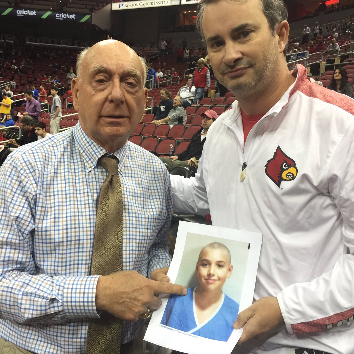 DickieV's tweet photo. It was so sad to learn about the passing of Owen McMasters 16 after battling Leukemia on Monday.He loved Cards! RIP https://t.co/wE3rGdKoYT