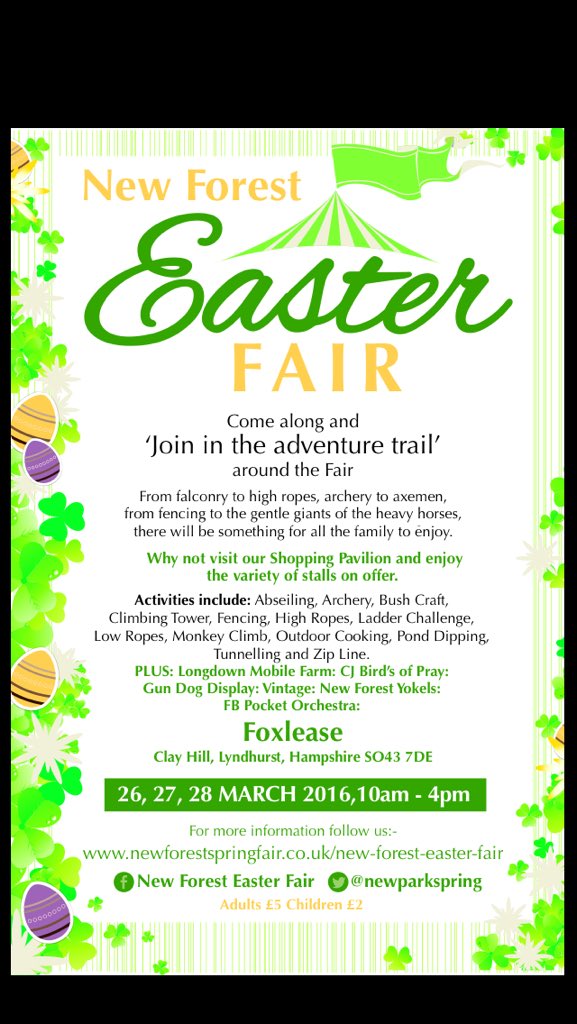 @newparkspring <a href="/FoxleaseTAC/">Foxlease Activity Centre</a> <a href="/BethABeales/">Beth Beales</a> <a href="/NewForestMarque/">New Forest Marque</a> <a href="/HampshireFare/">Hampshire Fare</a>