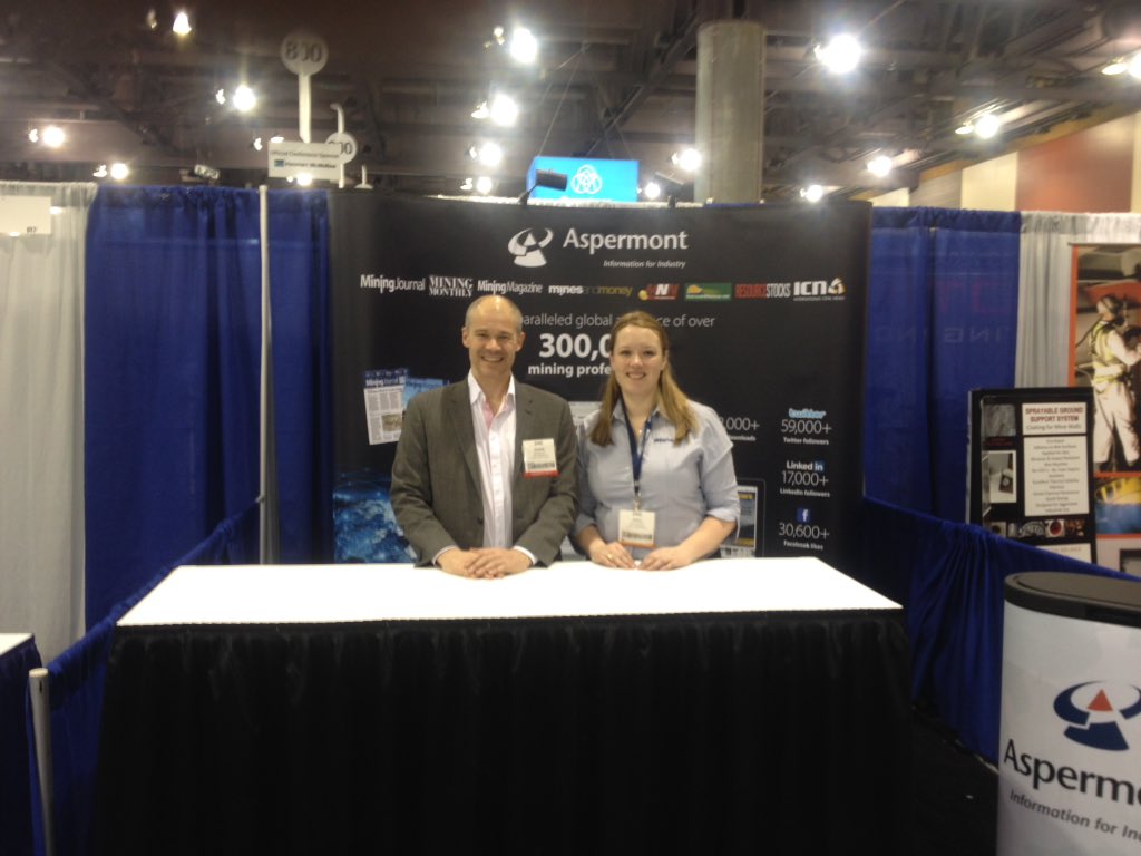 AilbheGoodbody's tweet photo. Visit @MiningMagazine at #SME2016ACE - we're at booth 615! @smecommunity #mining #Phoenix #Arizona https://t.co/dQRBRHIWBG