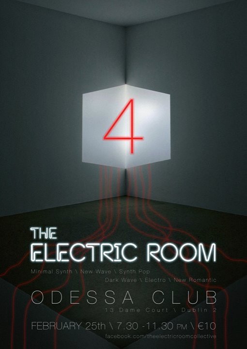 ElectricRoomIRL's tweet photo. 4 days to go! @odessaclub Thursday. @Circuit3Music + KuBo +2 DJs. Synth Heaven Guaranteed #IrishMusicParty #synthpop https://t.co/U4RL8RiuZh