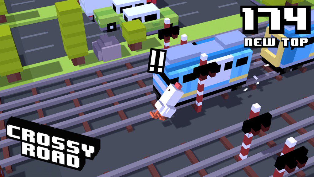 douaneapp's tweet photo. 174! New top score on #crossyroad. https://t.co/ca8MXxSNNS https://t.co/Y6HhargMZu