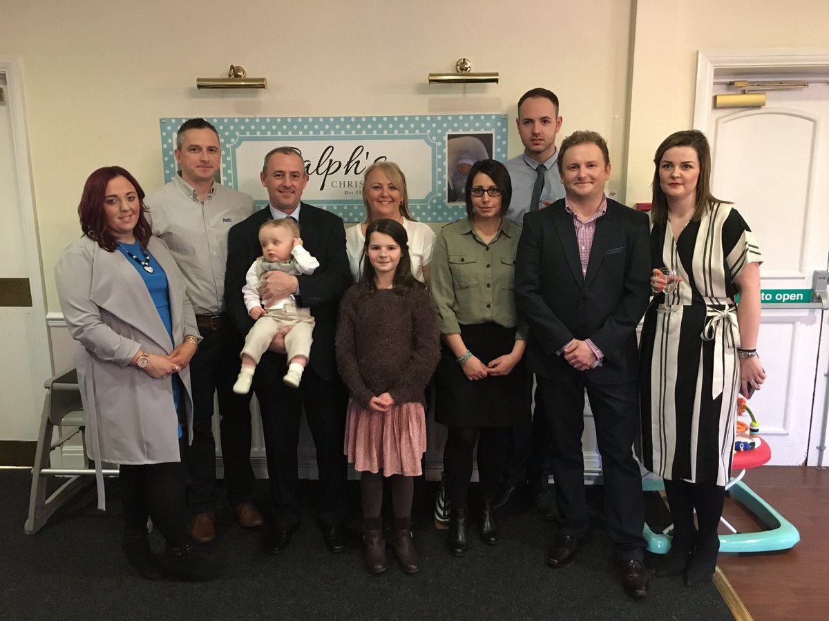 Biffash82's tweet photo. My family at #Ralphys Christening @LewisHamilton every one was asking where you was which was funny https://t.co/H34x6UtHfZ