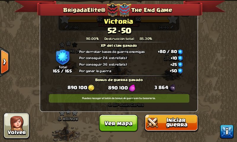 BrigadaEliteCoC's tweet photo. Cerramos el fin de semana con la victoria n° 67 contra un clan nivel 8 con 126 victorias!!! Muy buena chavales 💥👊💪 https://t.co/9kvl2HLgDr