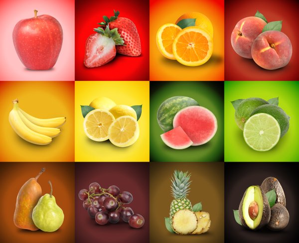Are you a true veggie? Could you name all the fruits present at first shot?